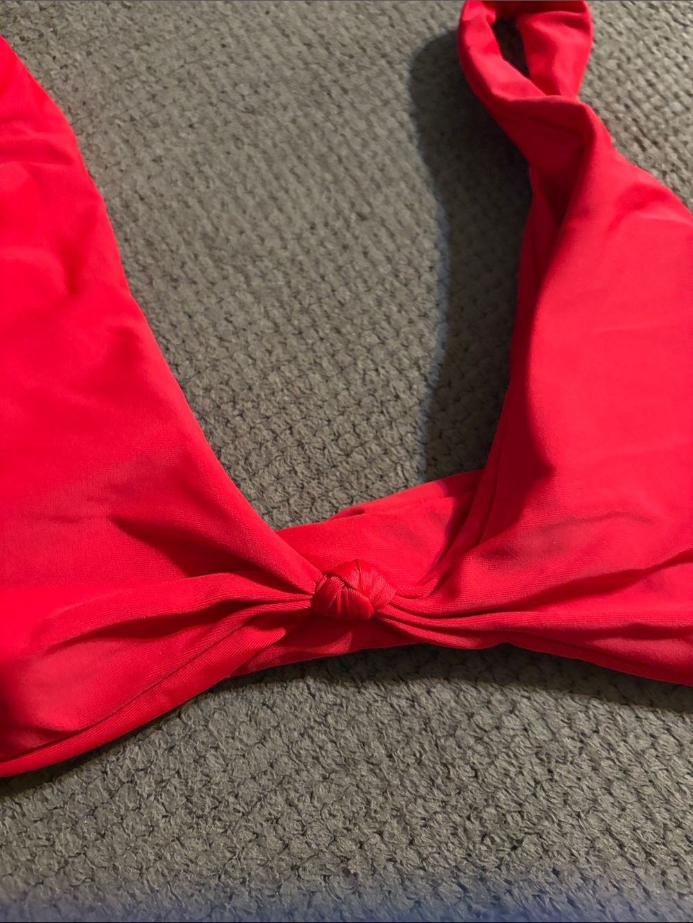 Red Two-Piece Bikini Set - Picture 4 of 4